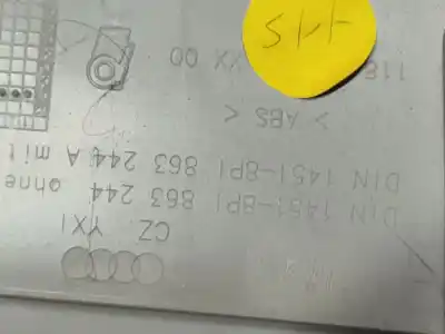 İkinci el araba yedek parçası plasti̇kler için audi a3 (8p1) 2.0 tdi 16v oem iam referansları din14518p1  din 1451-8p1, 863 244 a, 863244a