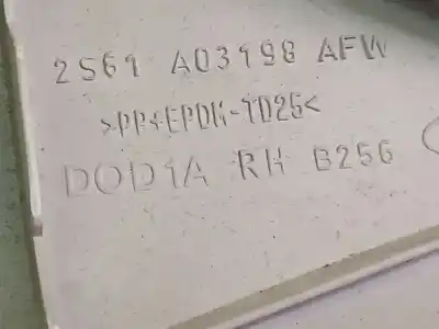 Автозапчастина б/у пластикler для nissan bluebird hatchback (t72, t12) 1.6 посилання на oem iam 2s61a03198afw  2s61 a03198 afw, d0d1a rh b256, d0d1arhb256