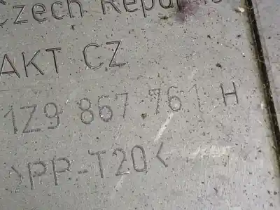 Автозапчастина б/у аудіопідсилювач для skoda octavia ii (1z3) 1.9 tdi посилання на oem iam 1z9867761h  1z9 867 761 h
