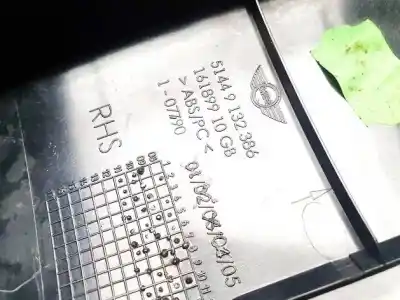 Pezzo di ricambio per auto di seconda mano plastica per bmw 1502-2002 (e10) 1802 riferimenti oem iam 51449132386  16189910gb