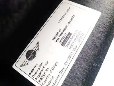 Pezzo di ricambio per auto di seconda mano plastica per bmw 1502-2002 (e10) 1802 riferimenti oem iam 726196701  13058217