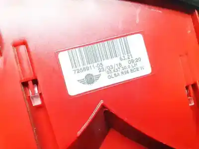 Second-hand car spare part left tailgate light for bmw 1502-2002 (e10) 1802 oem iam references 725591105  03.437.30.0
