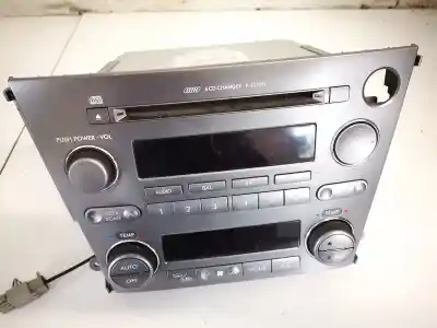 Peça sobressalente para automóvel em segunda mão sistema de áudio / rádio cd por subaru outback (bl, bp) 2.5 awd (bp9) referências oem iam 86201ag61a