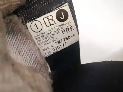 Автозапчасти б/у правый передний ремень безопасности за lexus is ii (_e2_) 220d (ale20) ссылки oem iam 7m7750p  7m7750-p