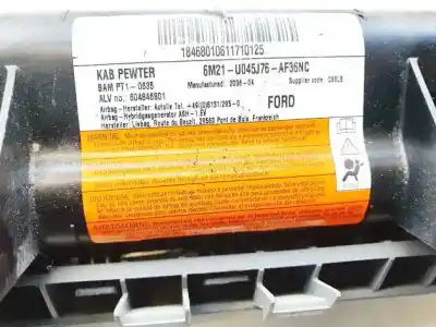 Second-hand car spare part front air bag for ford s-max (wa6) 2.0 tdci oem iam references 6m21u045j76af36nc  6m21-u045j76-af36nc