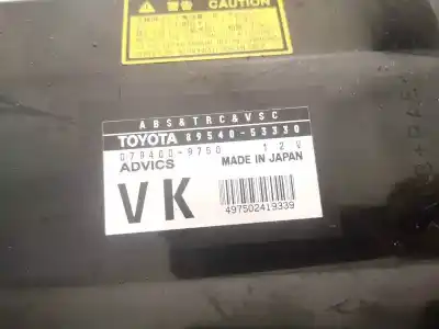 Автозапчасти б/у блок управления абс за lexus is ii (_e2_) 220d (ale20) ссылки oem iam 89540-53330  89540-53330, 89540-53330