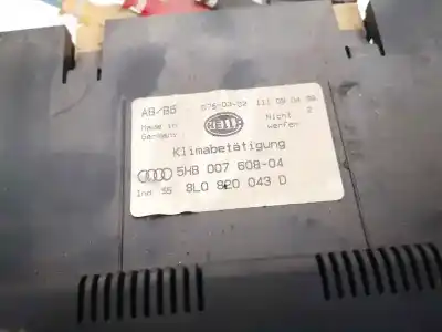 Автозапчасти б/у климат-контроль за audi a3 (8l1) 1.9 tdi ссылки oem iam 8l0820043d  5hb007608-04 Автозапчасти б/у климат-контроль за audi a3 (8l1) 1.9 tdi ссылки oem iam 8l0820043d  5hb007608-04