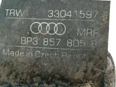 Автозапчастина б/у задній лівий ремін безпеки для audi a3 (8p1) 2.0 tdi 16v посилання на oem iam 33041597  33041597, 8p3 857 805 b, 8p3857805b