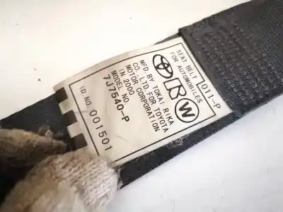 Second-hand car spare part front right seat belt for lexus rx (mcu15) 300 awd (mcu15) oem iam references 7j7540p  7j7540-p Second-hand car spare part front right seat belt for lexus rx (mcu15) 300 awd (mcu15) oem iam references 7j7540p  7j7540-p