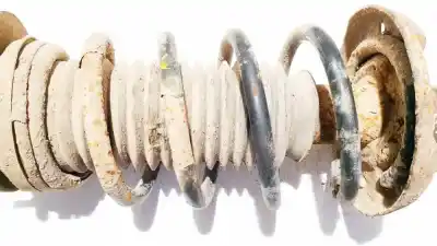 Peça sobressalente para automóvel em segunda mão mola de suspensão por peugeot bipper (aa_) 1.4 hdi referências oem iam 