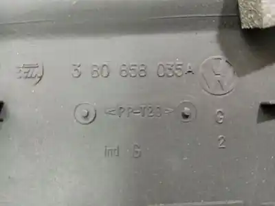 Second-hand car spare part plastics for volkswagen passat b5 variant (3b5) 1.9 tdi oem iam references 3b0858035a  3 b0 858 035a