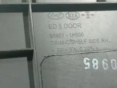 Pezzo di ricambio per auto di seconda mano plastica per kia cee'd fastback (ed) 1.4 riferimenti oem iam 859211h000  85921-1h000