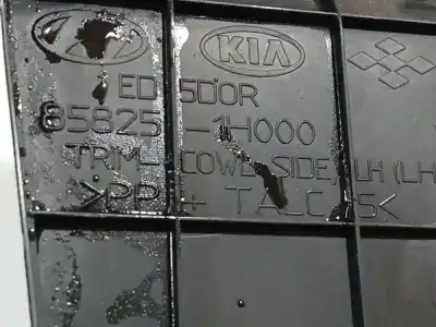 Pezzo di ricambio per auto di seconda mano plastica per kia cee'd fastback (ed) 1.4 riferimenti oem iam 858251h000  85825-1h000