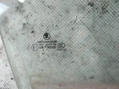 Second-hand car spare part front right glass window for skoda superb ii (3t4) 1.9 tdi oem iam references as2  