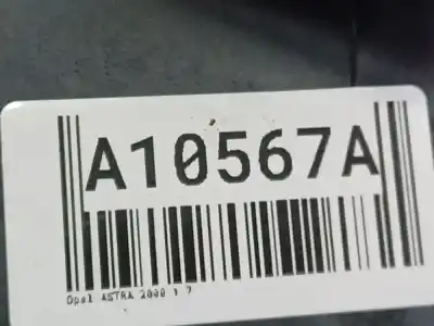 Автозапчастина б/у пластикler для opel astra g fastback (t98) 1.7 dti 16v (f08, f48) посилання на oem iam   