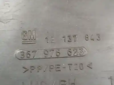 Pezzo di ricambio per auto di seconda mano plastica per bmw 3 (e30) m3 2.3 riferimenti oem iam 13137843  13 137 843, 367 976 623, 367976623