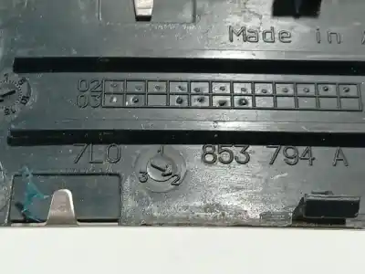 Автозапчастина б/у пластикler для porsche cayenne (9pa) s 4.5 посилання на oem iam 7l0853794a  7l0 853 794 a