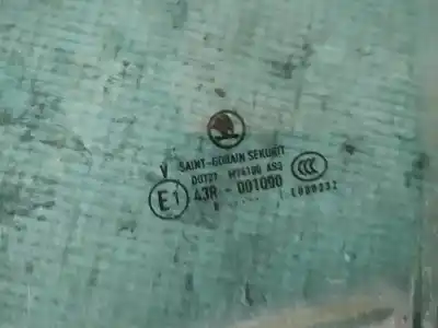 Second-hand car spare part rear left glass window for skoda superb ii (3t4) 1.9 tdi oem iam references as3  