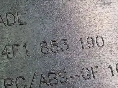 Peça sobressalente para automóvel em segunda mão plásticos por audi a6 c6 (4f2) 2.4 referências oem iam 4f1853190  4f1 853 190