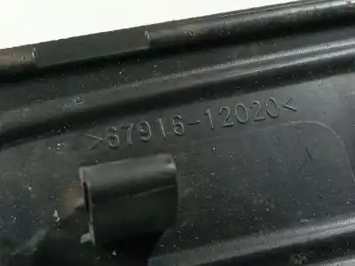 Pezzo di ricambio per auto di seconda mano plastica per toyota auris (_e15_) 1.4 d-4d (nde150_) riferimenti oem iam 6791612020  67916-12020