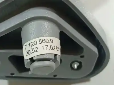 Peça sobressalente para automóvel em segunda mão pára-sol esquerdo por bmw 1 (e81) 118 d referências oem iam 71205609  7 120 560.9