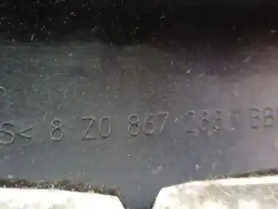 Pezzo di ricambio per auto di seconda mano plastica per audi a2 (8z0) 1.4 riferimenti oem iam 8z0867288  8 z0 867 288