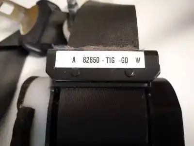 Pezzo di ricambio per auto di seconda mano cintura di sicurezza posteriore sinistra per honda cr-v iv (rm_) 1.6 i-dtec (re6) riferimenti oem iam 82850t1gg0  82850-t1g-g0