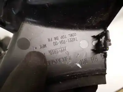 Pezzo di ricambio per auto di seconda mano plastica per honda cr-v iv (rm_) 1.6 i-dtec (re6) riferimenti oem iam 74221t0a00  74221-t0a-00