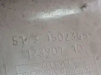 Pezzo di ricambio per auto di seconda mano plastica per mini mini (r50, r53) cooper riferimenti oem iam 51431502365  5143 1502365, 123907 10, 12390710