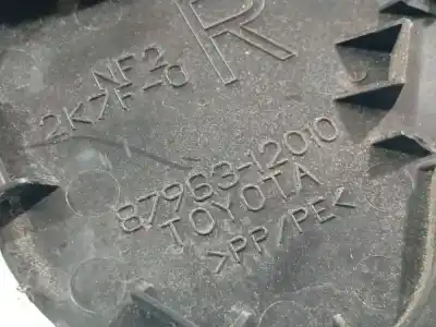 Pezzo di ricambio per auto di seconda mano plastica per toyota auris (_e15_) 1.4 d-4d (nde150_) riferimenti oem iam 2k7f10  2k7f-10, 87963-12010, 8796312010