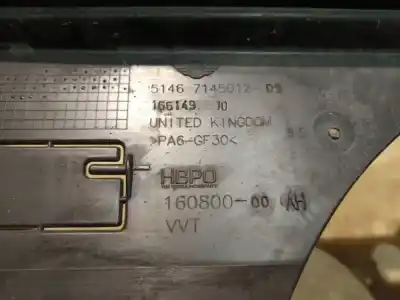 Second-hand car spare part front panel for mini one, 2006.06 - 2013.06 1.4 70kw 2006.06 - 2013.06 oem iam references 5146714501209  5146 7145012-09, 160800-00, 16080000