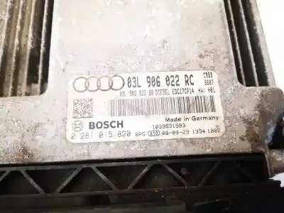 Second-hand car spare part ecu engine control for audi tt (8j3/8j9) 2.0 tdi quattro coupe oem iam references 03l906022rc  0281015820