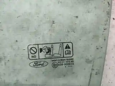 Second-hand car spare part left front glass window for nissan bluebird hatchback (t72, t12) 1.6 oem iam references as2  