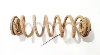 Peça sobressalente para automóvel em segunda mão mola de suspensão por volkswagen touran (1t1, 1t2) 1.9 tdi referências oem iam 