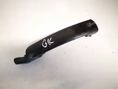 Second-hand car spare part exterior left rear door handle for opel kadett e fastback (t85) 1.4 s (c08, c48, d08, d48) oem iam references 3b0837207