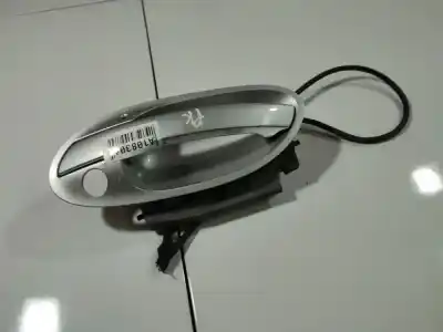 Peça sobressalente para automóvel em segunda mão puxador exterior dianteiro esquerdo por bmw 7 (e65, e66, e67) 730 d referências oem iam 