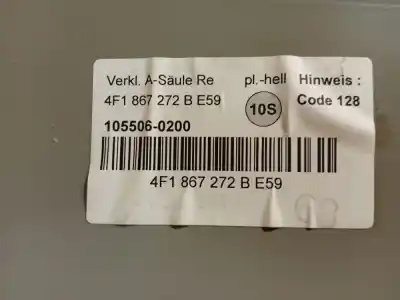 Автозапчастина б/у пластикler для audi a6 c6 (4f2) 2.7 tdi посилання на oem iam 1055060200  105506-0200, 4f1 867 272 b, 4f1867272b