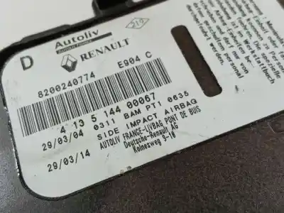 Peça sobressalente para automóvel em segunda mão airbag do lado esquerdo por renault espace iv (jk0/1_) 2.2 dci (jk0h) referências oem iam 8200240774  8200240774, 5 144 00067, 514400067