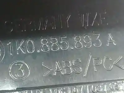 Автозапчастина б/у пластикler для skoda octavia ii (1z3) 1.8 tsi посилання на oem iam 1k0885893a  1k0.885.893 a