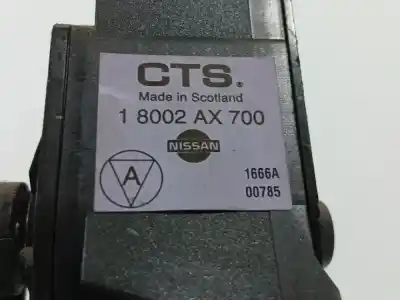 Автозапчастина б/у педаль акселератора для nissan note (e11, ne11) 1.5 dci посилання на oem iam 18002ax700  18002 ax 700