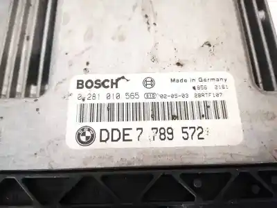 Second-hand car spare part ecu engine control for bmw 3 touring (e46) 318 d oem iam references 7789572  dde7789572, 0281010565