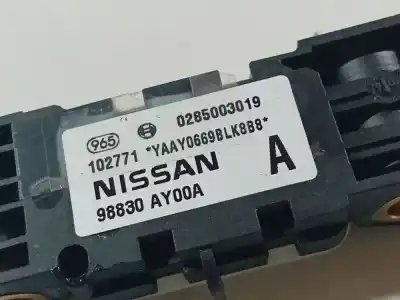 Second-hand car spare part sensor for nissan note (e11, ne11) 1.5 dci oem iam references 0285003019  0285003019, 102771, 98830 ay00a, yaa0669blk8b8, 98830ay00a