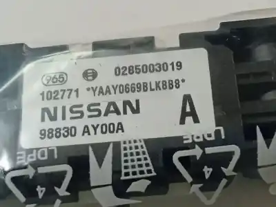 Second-hand car spare part sensor for nissan note (e11, ne11) 1.5 dci oem iam references 0285003019  0285003019, 102771yaaay0669blk8b8, 98830ay00a