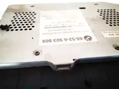 Peça sobressalente para automóvel em segunda mão sistema de áudio / rádio cd por bmw 3 touring (e46) 318 d referências oem iam 65526923869  6552-6923869