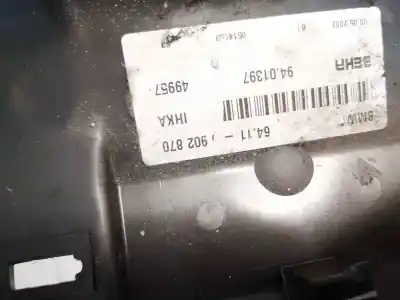 Second-hand car spare part plastics for bmw 3 touring (e46) 318 d oem iam references 64116902870  6411-6902870