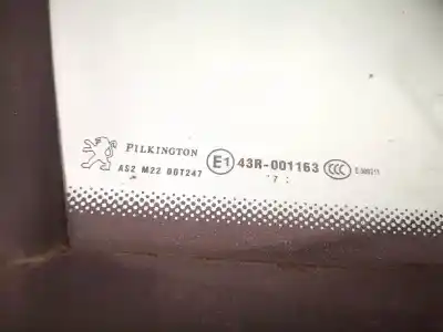 Second-hand car spare part right front triangle quarter glass for peugeot 207/207+ (wa_, wc_) 1.4 hdi oem iam references as2  