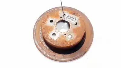 Peça sobressalente para automóvel em segunda mão disco de travão traseiro por toyota corolla verso (zer_, zze12_, r1_) 2.2 d-4d (aur10_) referências oem iam 