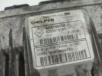 Автозапчасти б/у блок управления двигателем за nissan note (e11, ne11) 1.5 dci ссылки oem iam 8200399038  8200399038, 8200513163, r0410b034a, 84749824