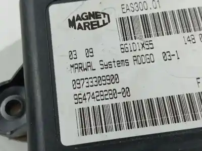 Автозапчастина б/у електронний модуль для peugeot 407 (6d_) 1.6 hdi 110 (6d9hzc, 6d9hyc) посилання на oem iam eas30001  eas300.01, 6g1d1x55, 0973309900, 9647428280-00, 964742828000