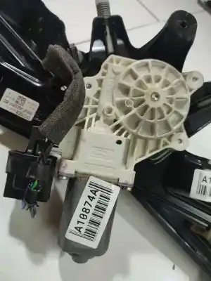 Peça sobressalente para automóvel em segunda mão motor elevador vidro dianteiro esquerdo por ford focus iii 1.6 tdci referências oem iam 